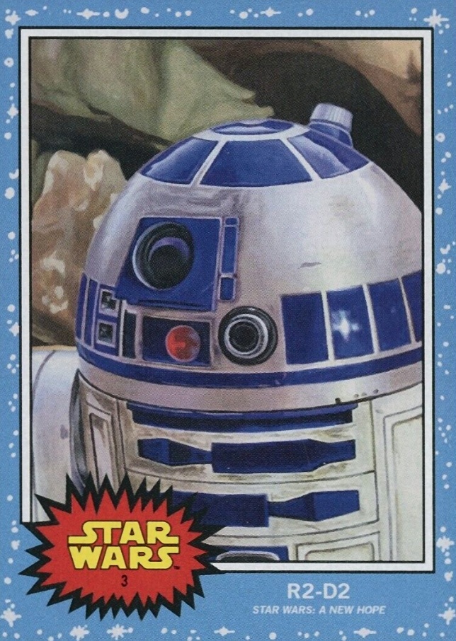 2019 Topps Star Wars Living R2-D2 #3 Non-Sports Card