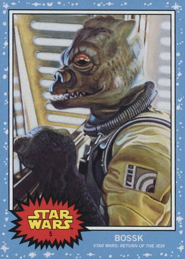 2019 Topps Star Wars Living Bossk #5 Non-Sports Card