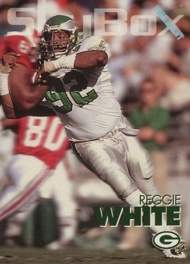 1993 Skybox Impact  Reggie White #110 Football Card