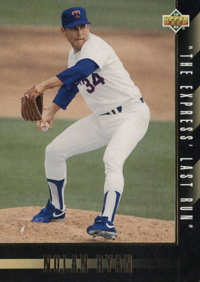 1993 Upper Deck Nolan Ryan #SP6 Baseball Card