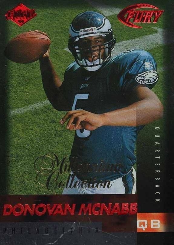 1999 Collector's Edge Fury Donovan McNabb #186 Football Card