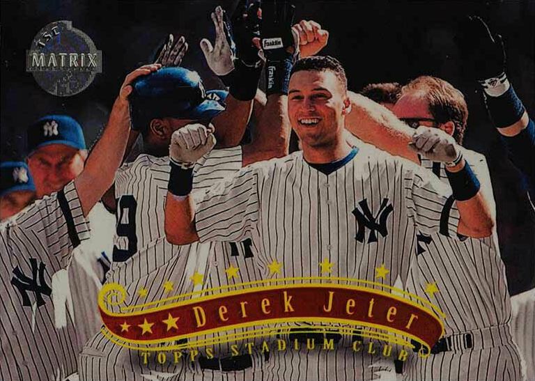 1997 Stadium Club Derek Jeter #55 Baseball Card