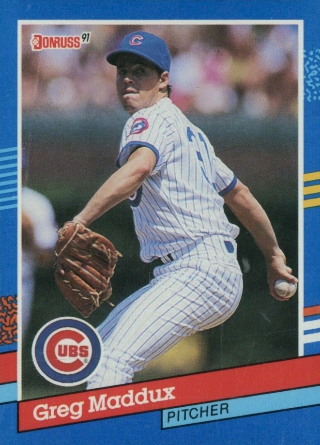 1991 Donruss Greg Maddux #374 Baseball Card