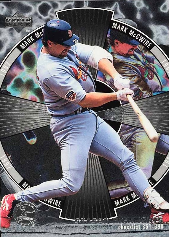 1998 Upper Deck Checklist 361-390 Mark McGwire #535 Baseball Card
