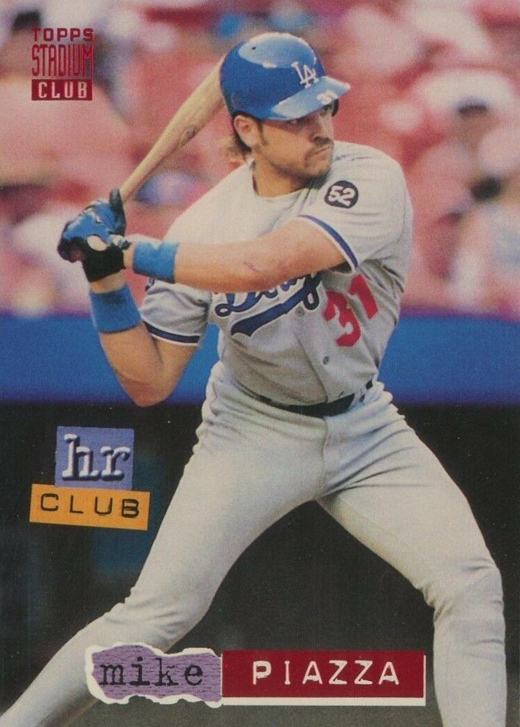 1994 Stadium Club Mike Piazza #266 Baseball Card