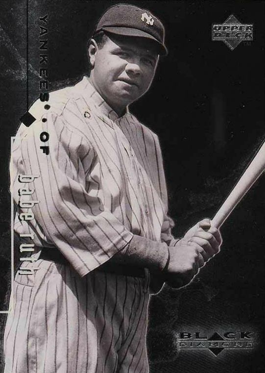 1999 Upper Deck Black Diamond Babe Ruth #90 Baseball Card