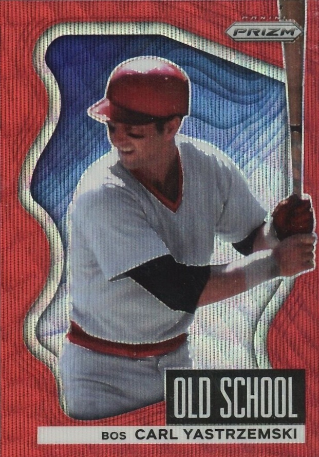 2022 Panini Prizm Old School Carl Yastrzemski #OS8 Baseball Card