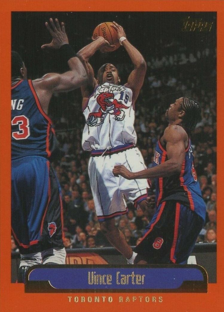 1999 Topps Vince Carter #98 Basketball Card