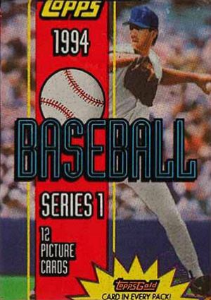 1994 Topps Foil Pack #FP Baseball Card