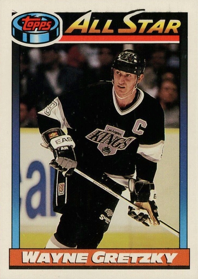 1991 Topps Wayne Gretzky #258 Hockey Card