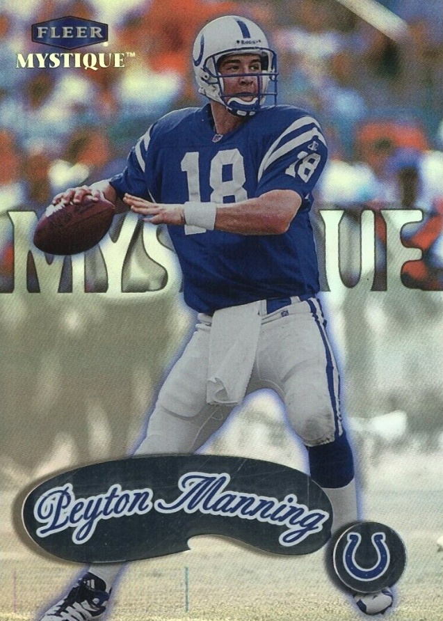 1999 Fleer Mystique Peyton Manning #30 Football Card
