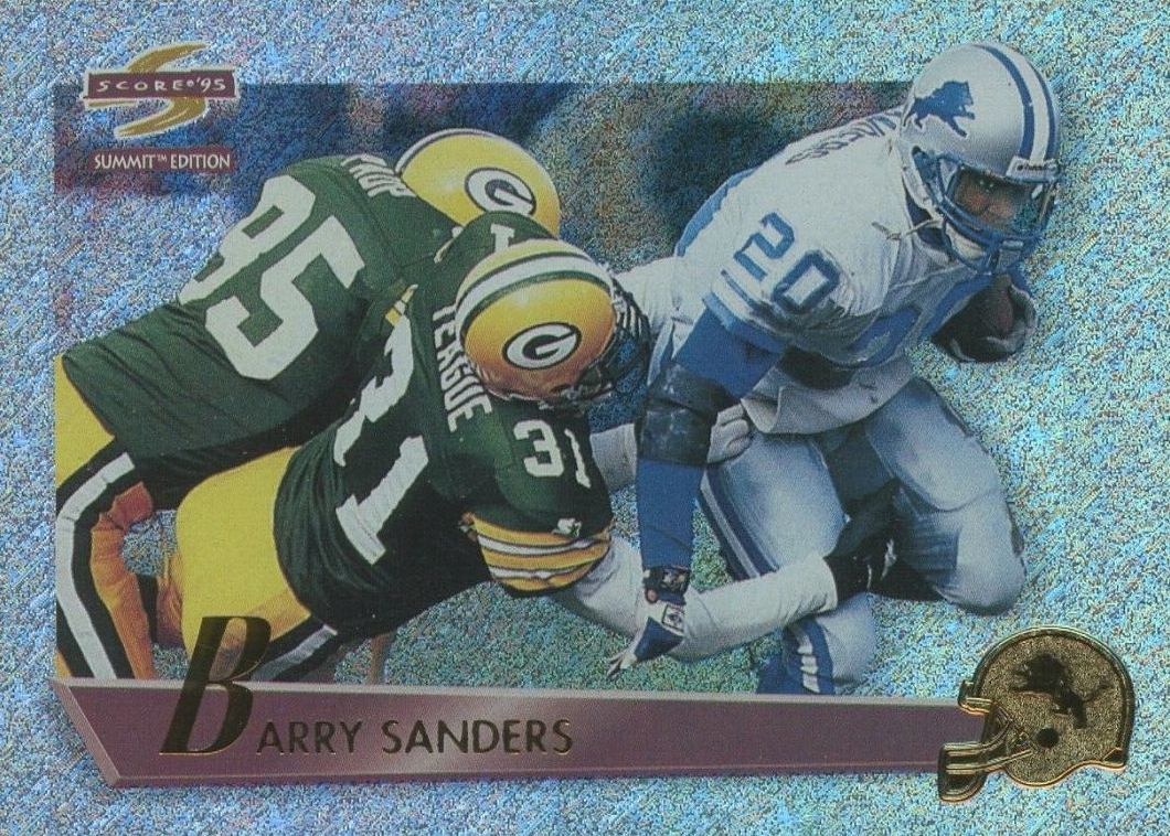 1995 Summit Barry Sanders #110 Football Card