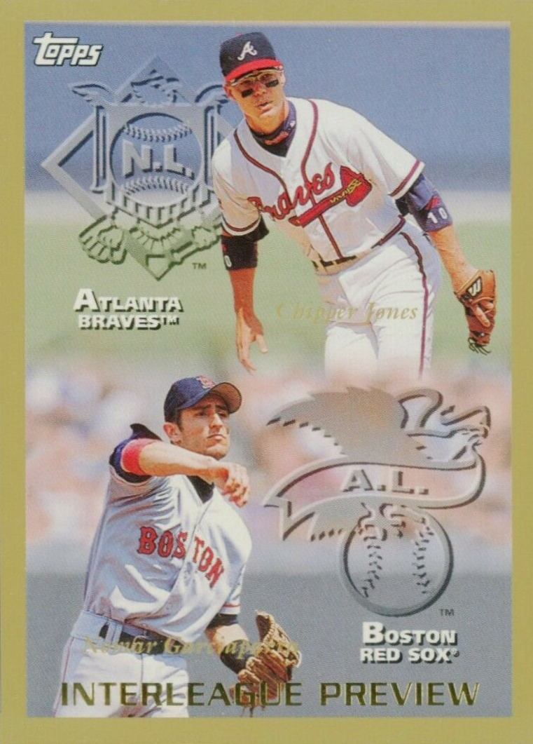 1998 Topps Interleague Preview Jones/Garciaparra #481 Baseball Card