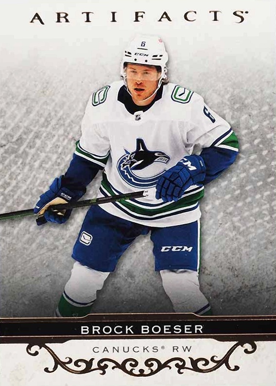 2021 Upper Deck Artifacts Brock Boeser #144 Hockey Card