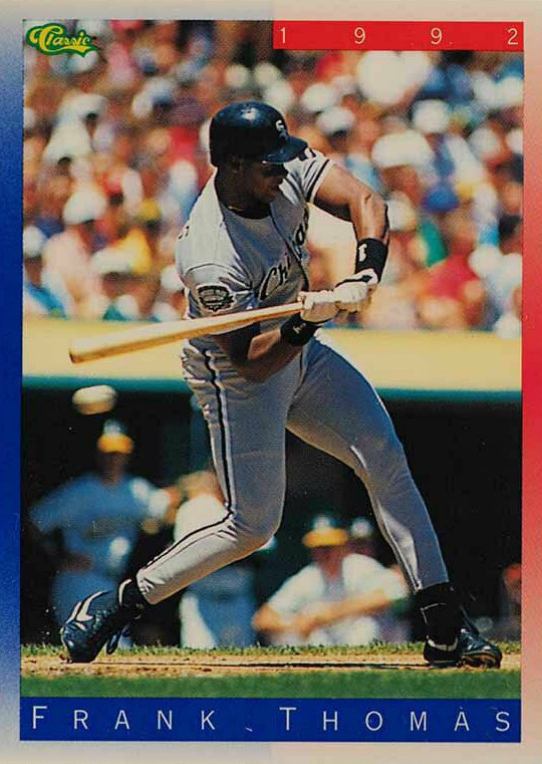 1992 Classic Frank Thomas #T87 Baseball Card