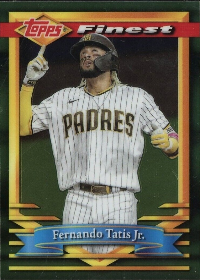 2021 Topps Finest Flashbacks Fernando Tatis Jr. #66 Baseball Card