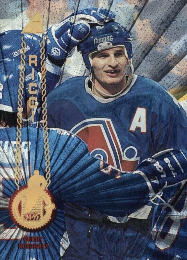 Mike Ricci Signed 1991 Score #433 Philadelphia Flyers Hockey Card