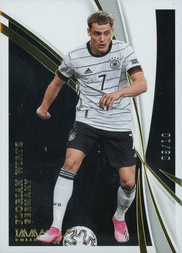 2021 Panini Immaculate Collection Florian Wirtz #63 Soccer Card