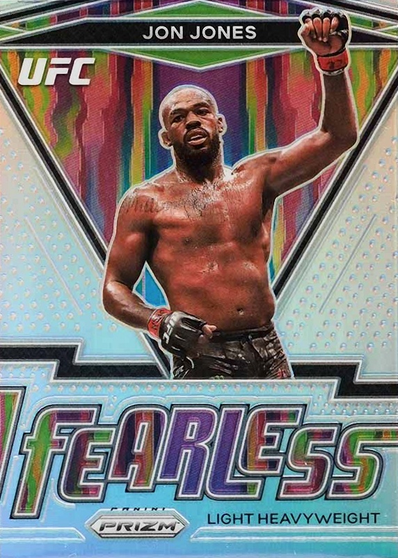 2021 Panini Prizm UFC Fearless Jon Jones #25 Other Sports Card