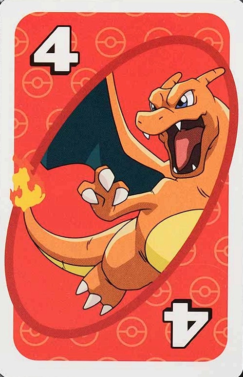 2020 Uno Pokemon Charizard # TCG Card