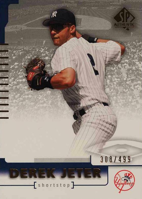 2004 SP Authentic Derek Jeter #5 Baseball Card