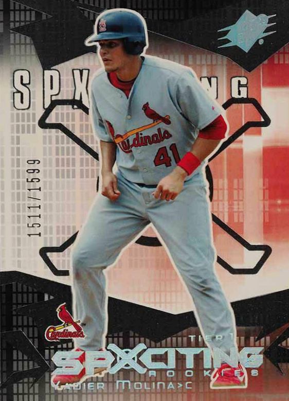 2004 SPx Yadier Molina #124 Baseball Card