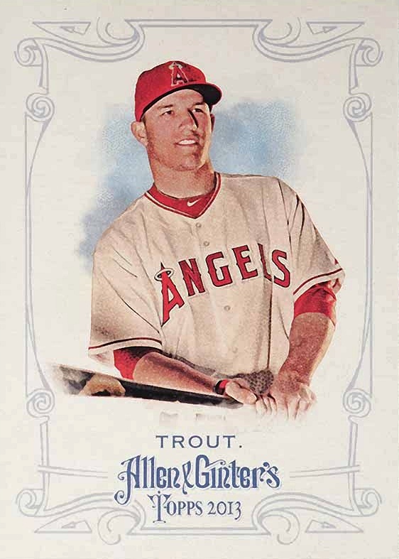 2013 Topps Allen & Ginter Mike Trout #7 Baseball Card