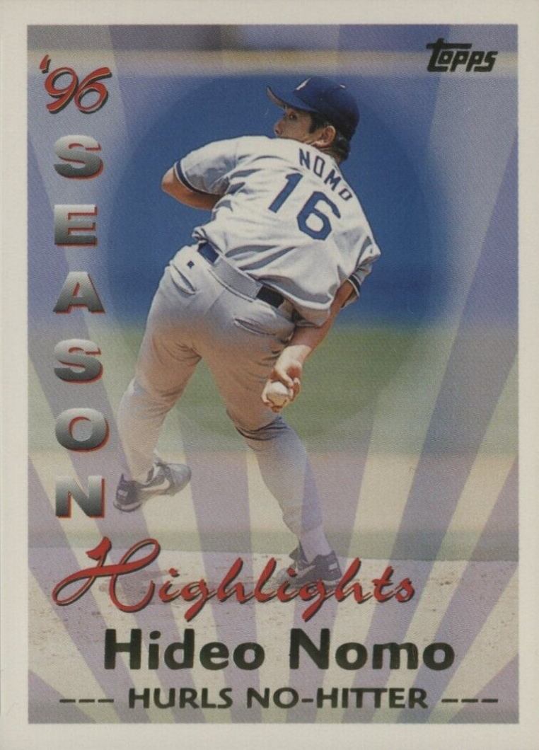 1997 Topps Hideo Nomo #464 Baseball Card