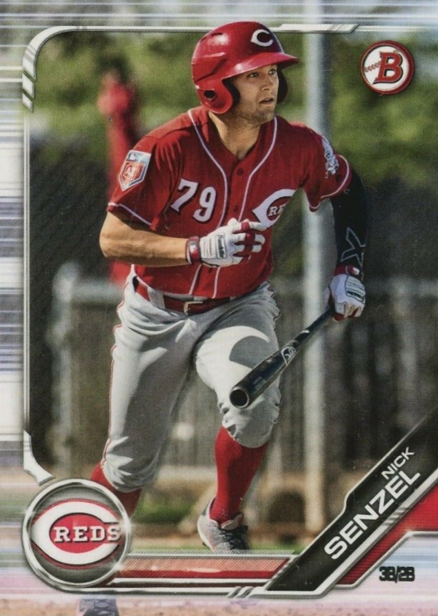 2019 Bowman Paper Prospects Nick Senzel #BP43 Baseball Card