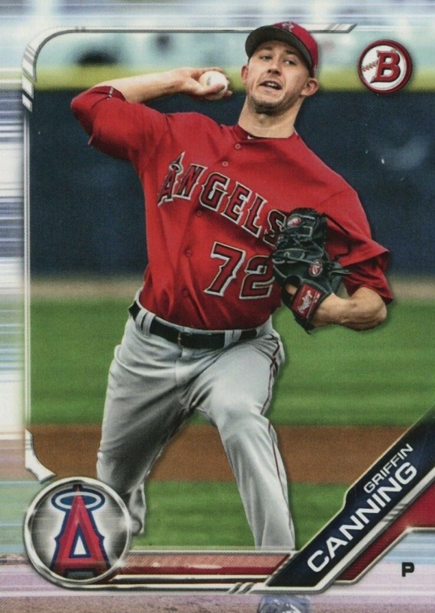 2019 Bowman Paper Prospects Griffin Canning #BP48 Baseball Card