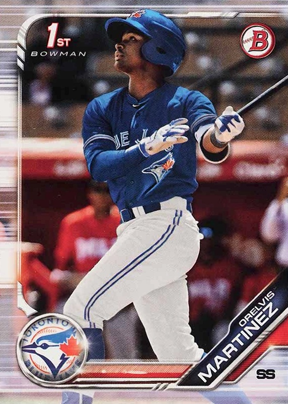 2019 Bowman Paper Prospects Orelvis Martinez #BP69 Baseball Card