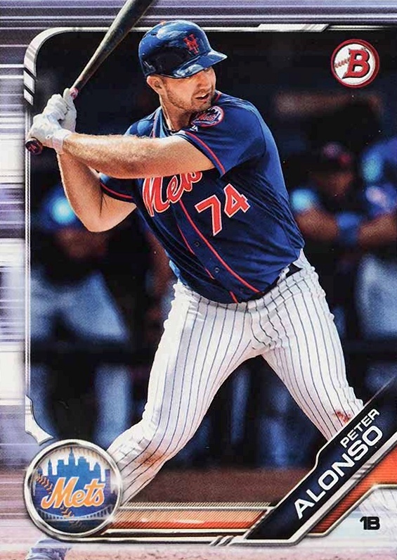 2019 Bowman Paper Prospects Peter Alonso #BP127 Baseball Card