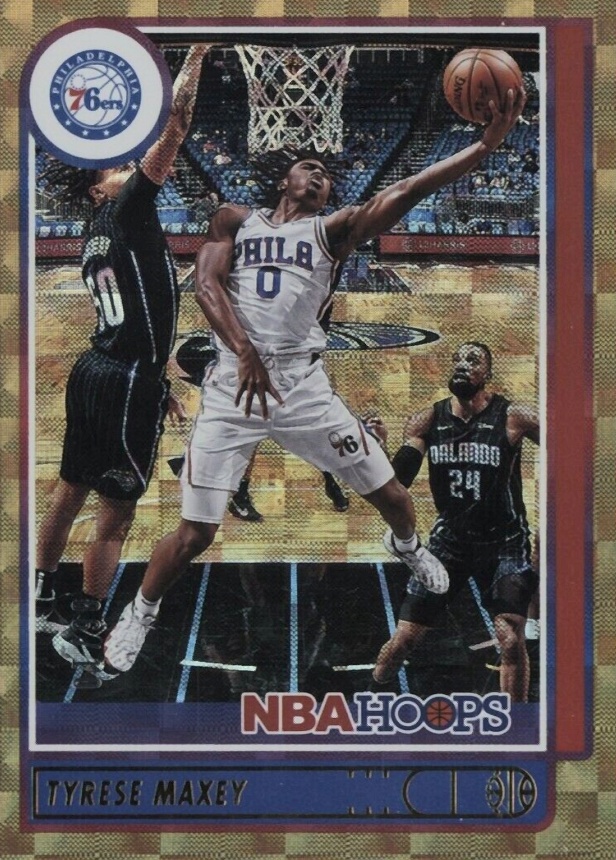 2021 Panini NBA Hoops Tyrese Maxey #57 Basketball Card