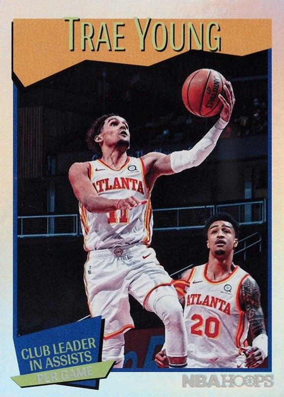 2021 Panini NBA Hoops Trae Young #263 Basketball Card