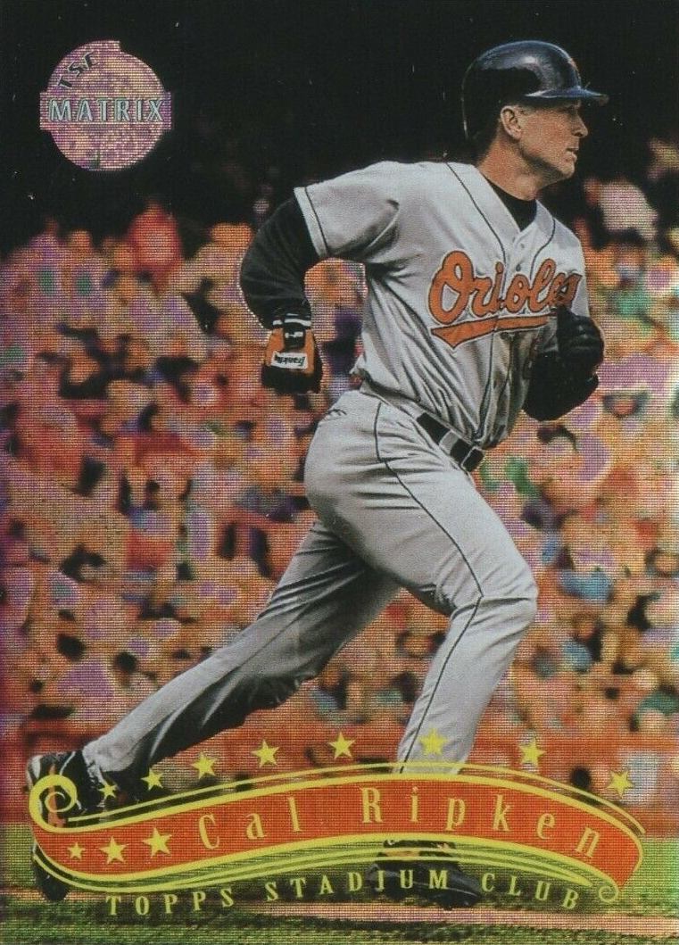1997 Stadium Club Cal Ripken Jr. #8 Baseball Card