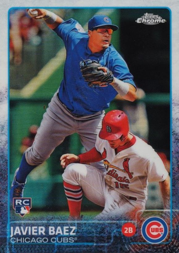 2015 Topps Chrome Javier Baez #89 Baseball Card