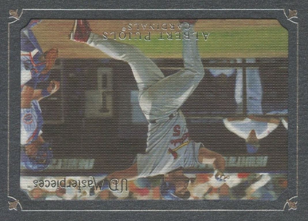 2007 Upper Deck Masterpieces Albert Pujols #38 Baseball Card