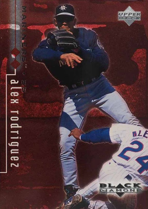 1999 Upper Deck Black Diamond Alex Rodriguez #77 Baseball Card