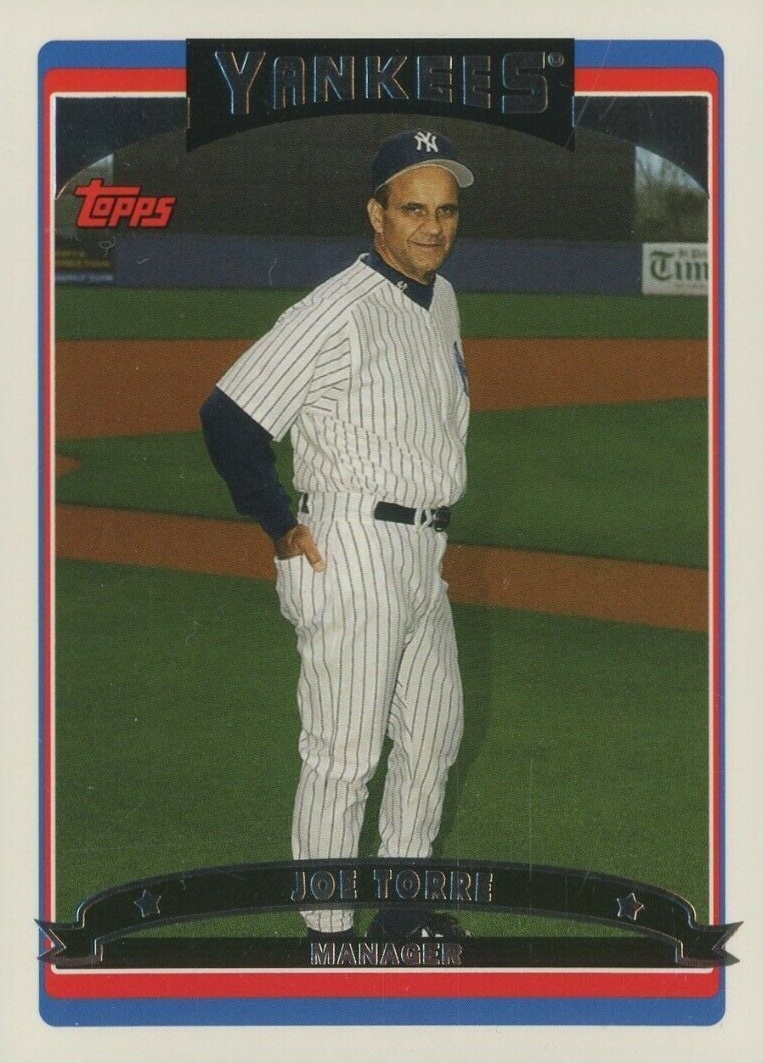 2006 Topps Joe Torre #587 Baseball Card