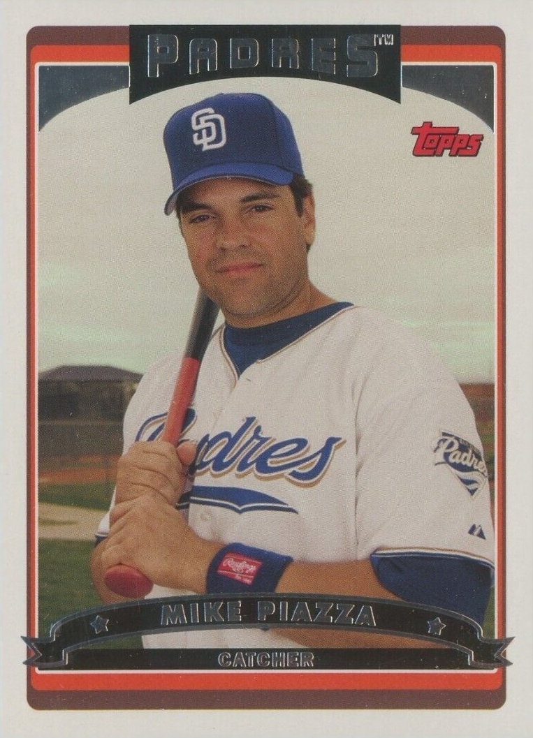 2006 Topps Mike Piazza #585 Baseball Card