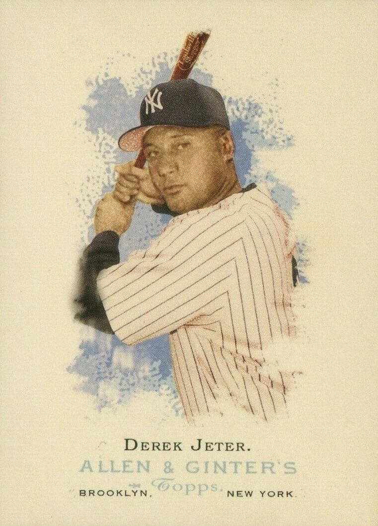 2006 Topps Allen & Ginter Derek Jeter #23 Baseball Card