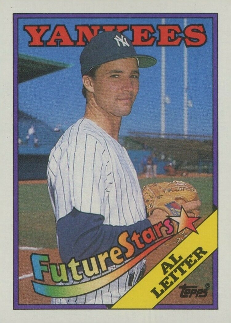 1988 Topps Al Leiter #18 Baseball Card