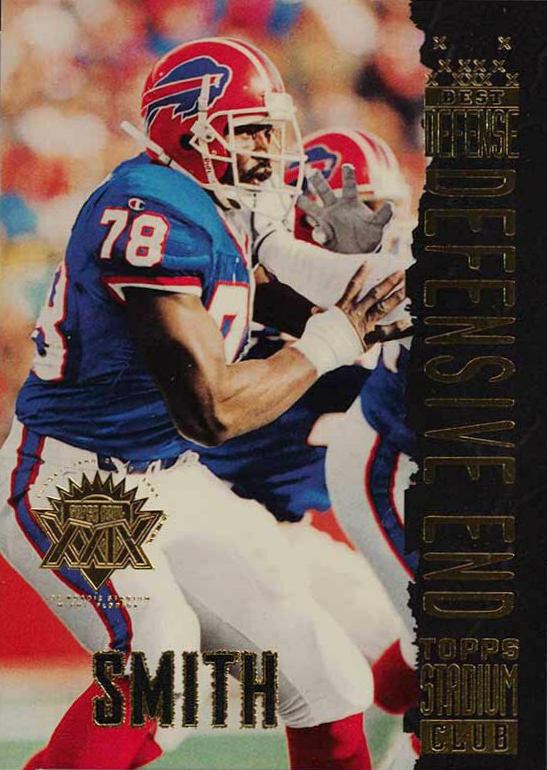 1994 Stadium Club Super Teams Super Bowl Bruce Smith #435 Football Card