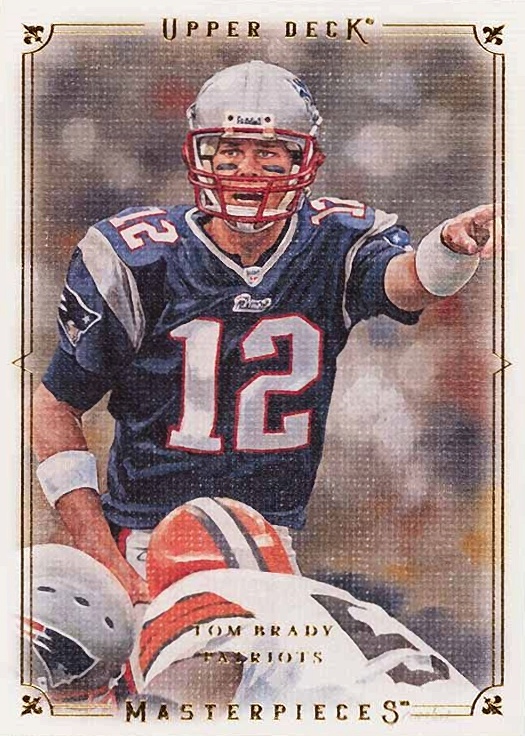 2008 Upper Deck Masterpieces Tom Brady #84 Football Card
