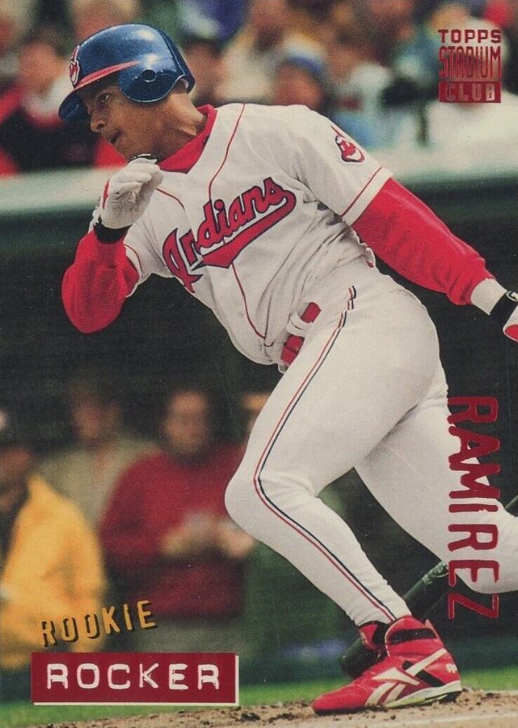 1994 Stadium Club Manny Ramirez #627 Baseball Card