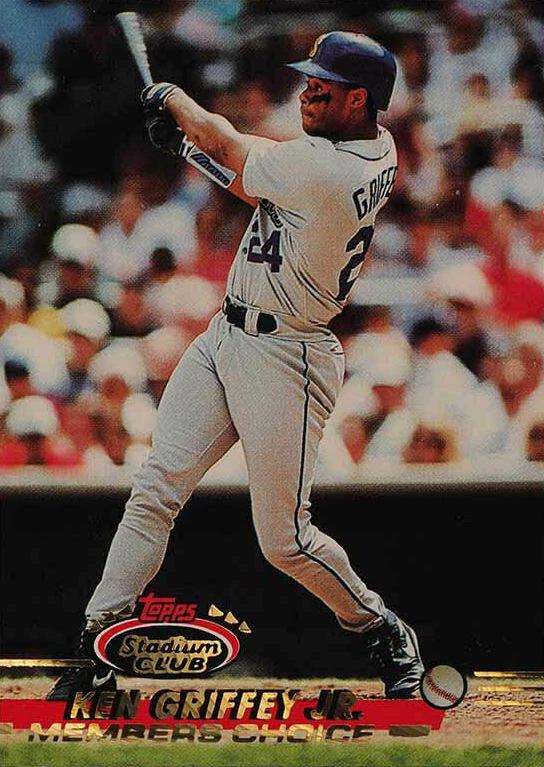 1993 Stadium Club Ken Griffey Jr. #591 Baseball Card