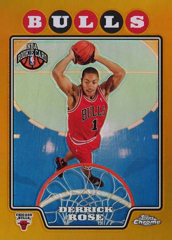 1 DERRICK ROSE Chicago Bulls NBA Guard Red 20th Anniv Throwback Jersey