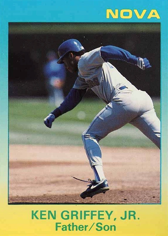 1988 Star Nova Edition Ken Griffey Jr. #123 Baseball Card