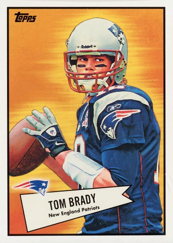 2010 Topps Tom Brady #52B-43 Football Card