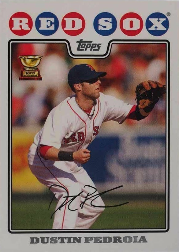 2008 Topps Dustin Pedroia #229 Baseball Card